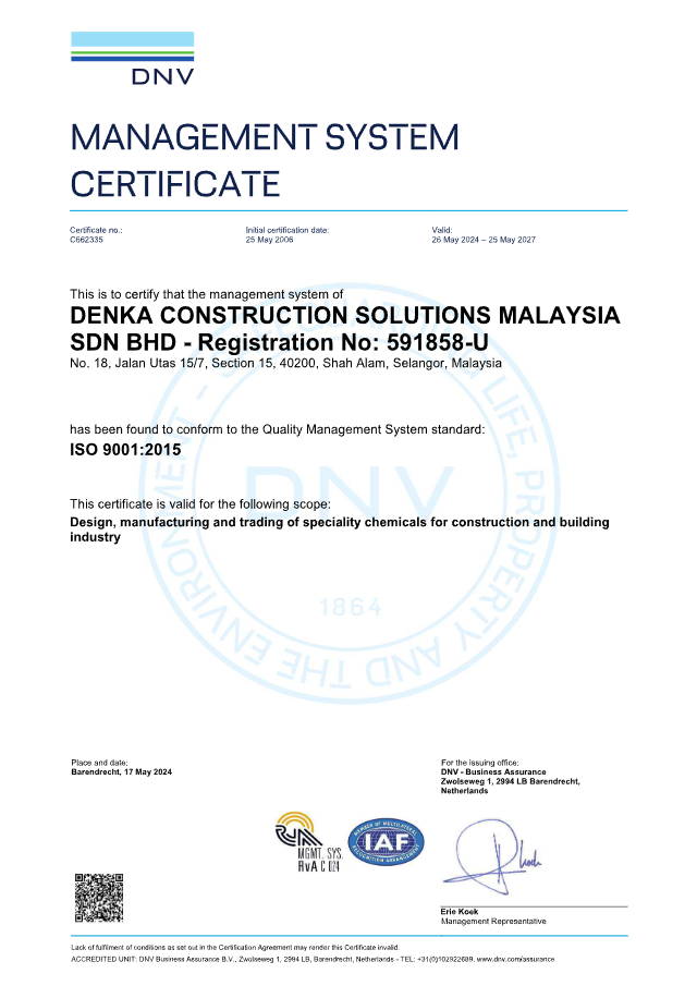 ISO Certification